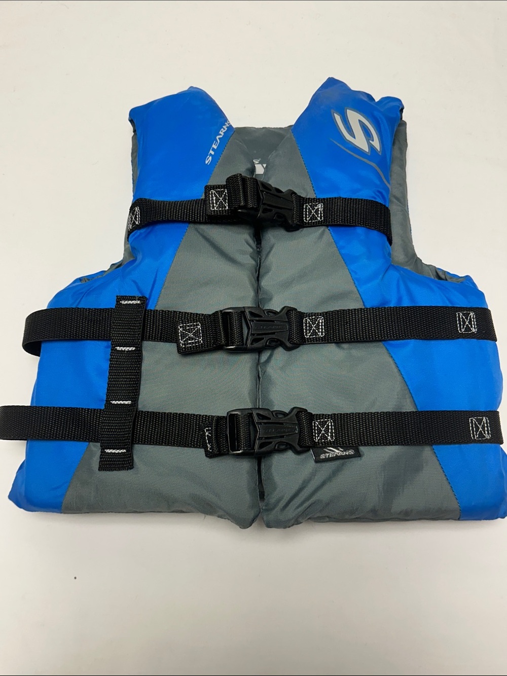 Stearns Kids Swim Vest in Blue and Gray - Youth Life Jacket